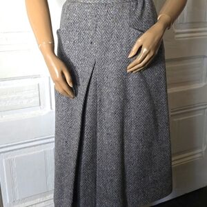 Halston III Wool Skirt Size 8